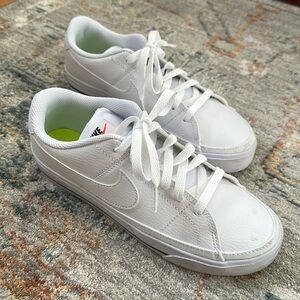 Nike Leather White Sneakers